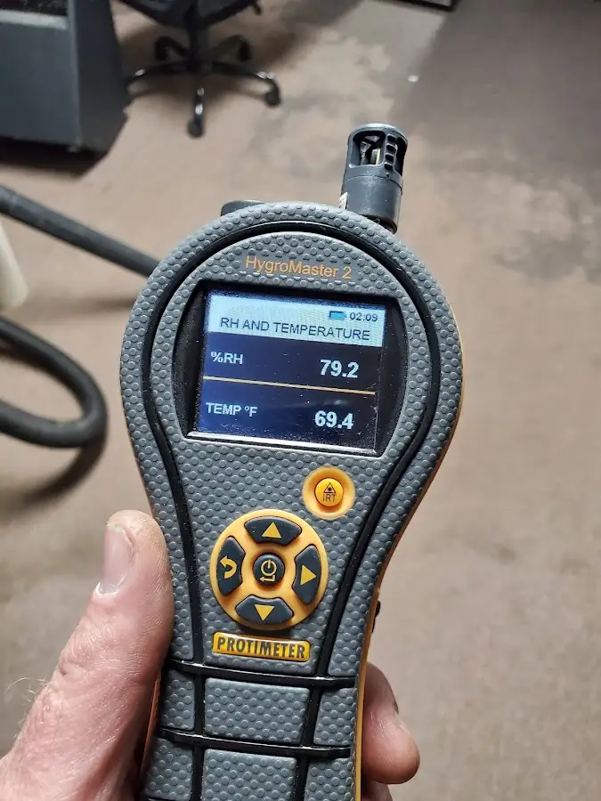 Moisture meter humidity assessment for Mold Remediation & Removal in Crystal Lake